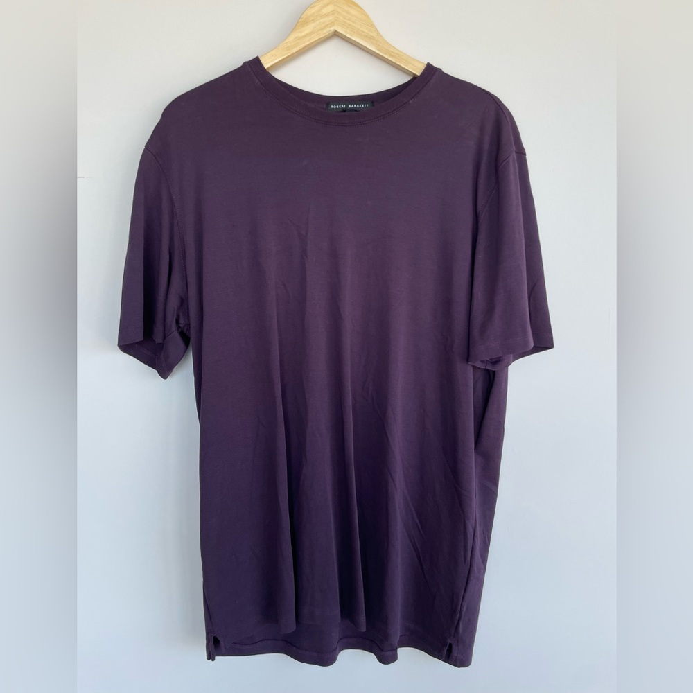 Men’s Robert Barakett Deep Purple Tee, Size XXL